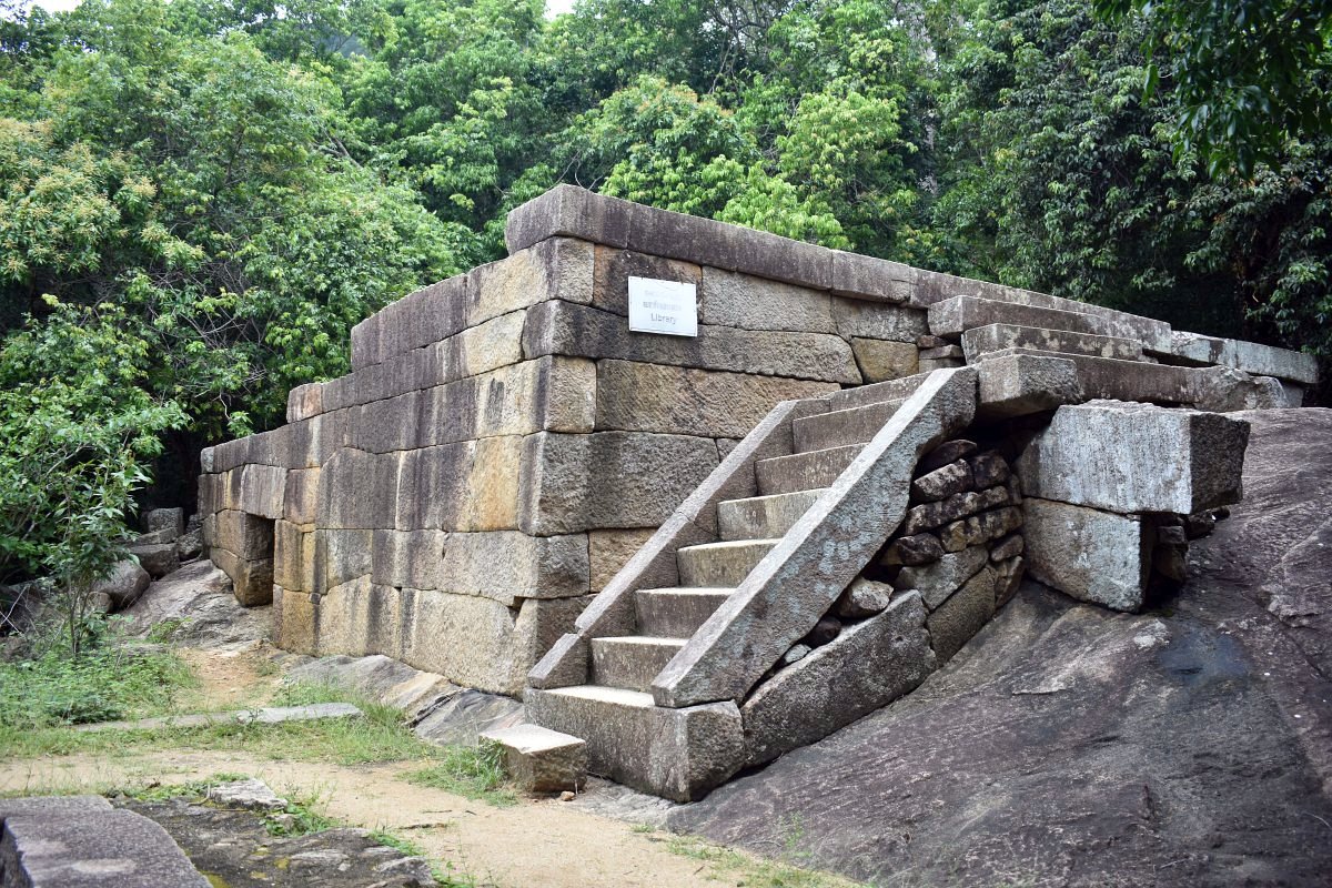 Library at Ritigala