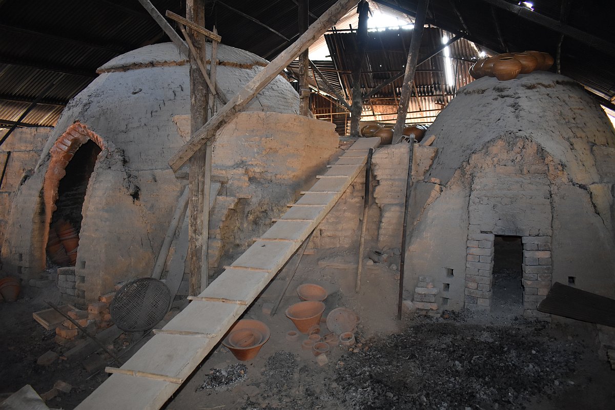 a pottery kiln you can walk in