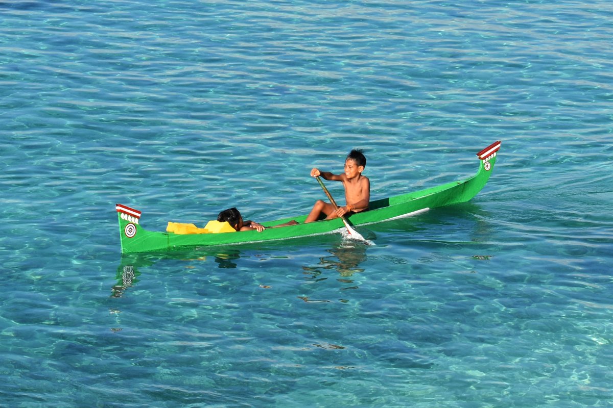 In 10 years he will be racing for his island
